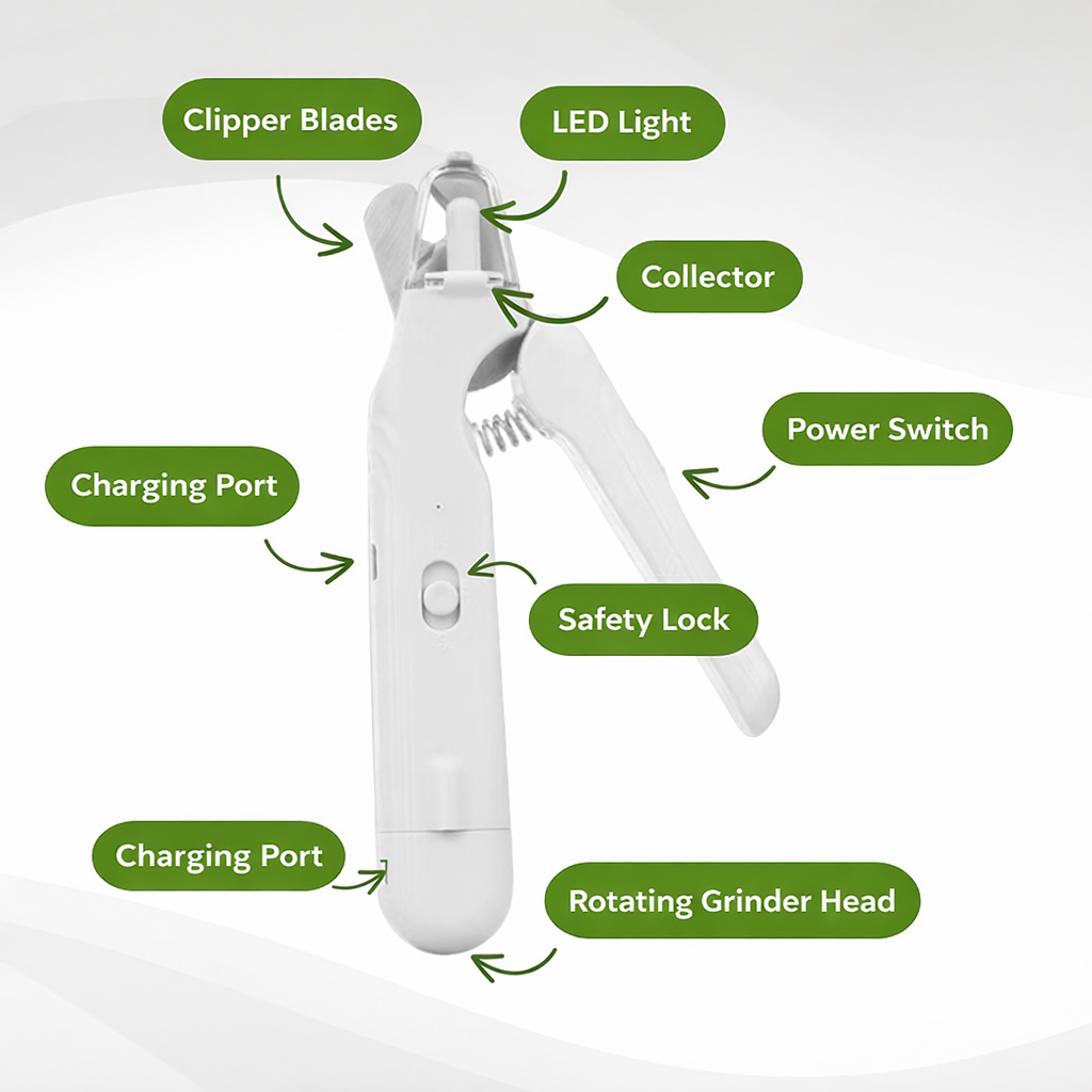 PawTrim™ 2-i-1 pleieverktøy