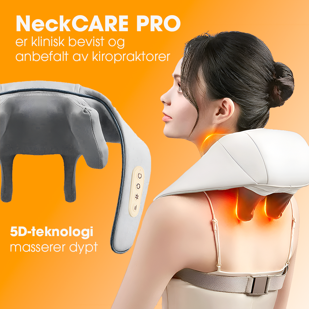 NeckCARE Pro™ | Transportabel massør for nakke og skuldre