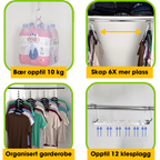 SmartHang™ - Multifunksjonell Kleshenger - NordKlover